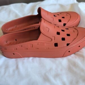 Vans Coral Slip-On Clog Shoes